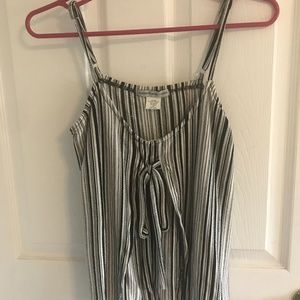 Striped Boho Tank Top